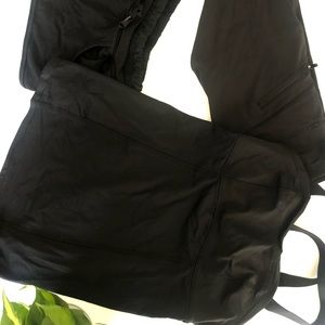 Lululemon Haul All Black - Crops, shorts, and top